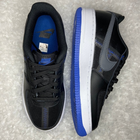 Nike Air Force 1 LV8 "Black Royal" - Picture 2 of 5